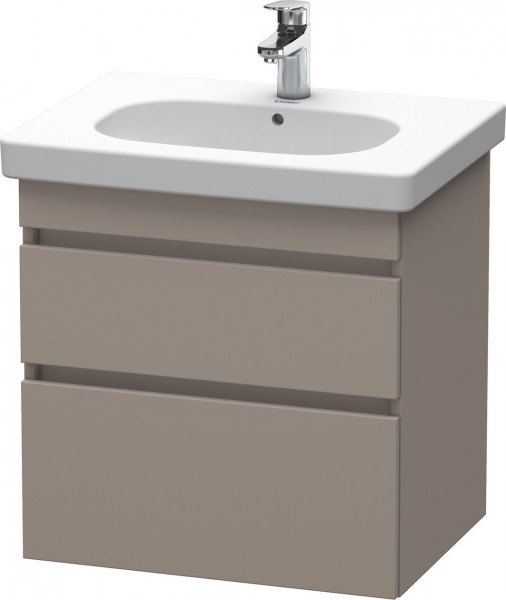 Meuble Pour Lavabo Encastrable Duravit DuraStyle suspendu 600x453 mm Basalte Mat DS648304343