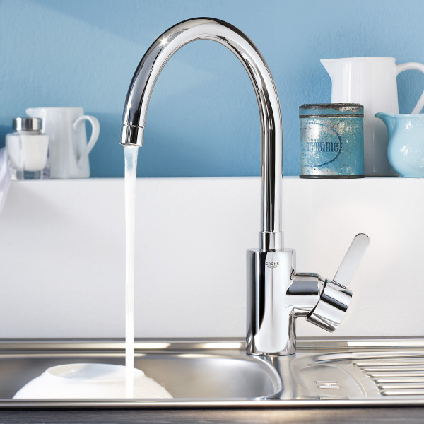 Grohe Keukenmengkraan Eurosmart Cosmopolitan met ronde uitloop 3284300E