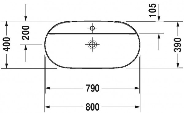 Duravit Wastafel Luv Sanitair Keramiek