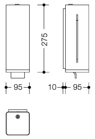 Hewi Zeepdispenser Wand Serie 805