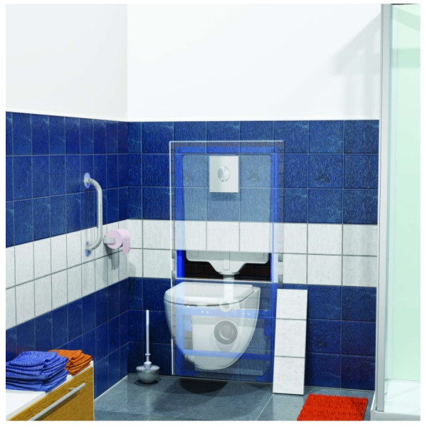 Sanibroyeur SFA Saniwall Pro UP WC fixation au sol sur murs non porteurs à carreler WALLPROUPSTDAC 0035FUP