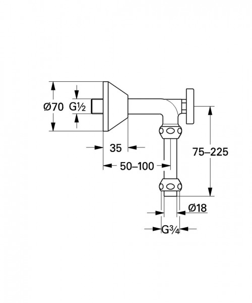 Grohe Verbonden verbinding 1244000