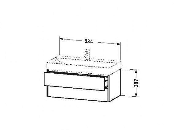 Duravit Wastafelmeubels Xsquare