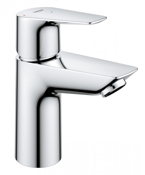 Robinet Lave Mains Grohe BauEdge EcoJoy avec garniture de vidage clic-clac et ColdStart Chromé