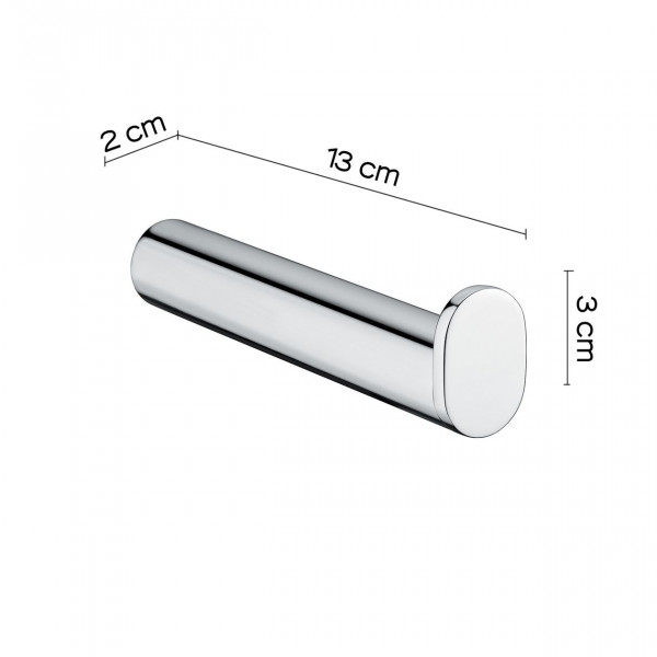 Gedy Toiletrolhouder G-CANARIE reserve Chroom