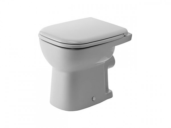 WC à Poser Duravit D-Code à fond creux pour évacuation horizontale (2109090000)