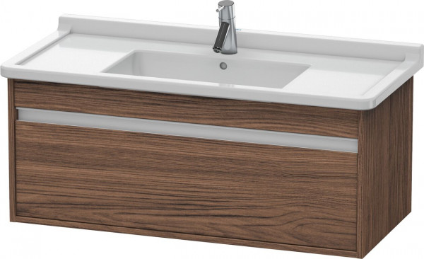 Meuble Pour Lavabo Encastrable suspendu Duravit Ketho pour 030410 Noyer foncé 1000 mm KT666502121