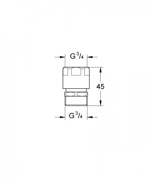 Grohe Eggemann Valstroombeluchter 1/2" 41239000