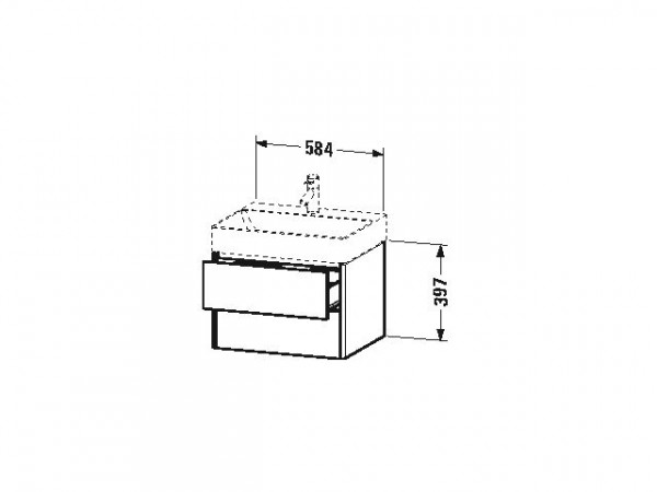 Duravit Wastafelmeubels Xsquare