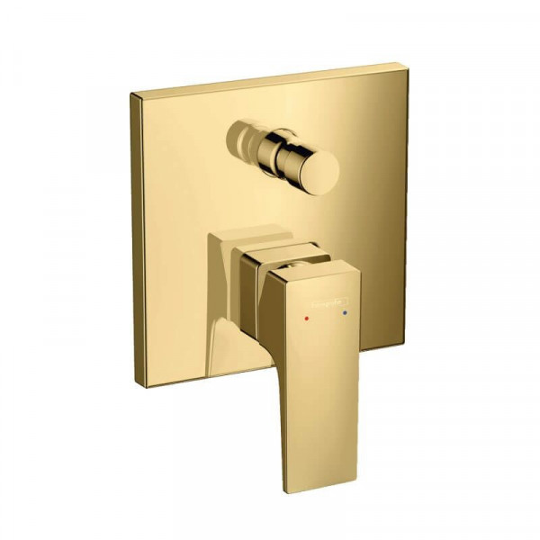 Hansgrohe Metropol afbouwdeel v. inbouw badkraan met omstel m. zekerheidscombinatie polished gold 32546990