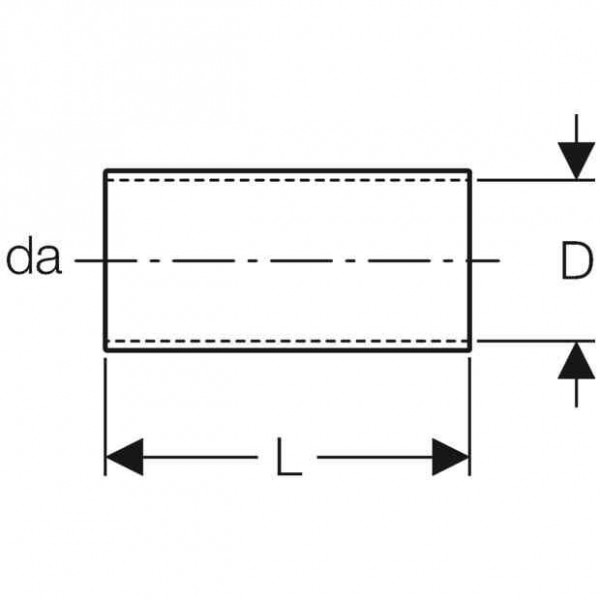 Geberit Buis Mouw d20