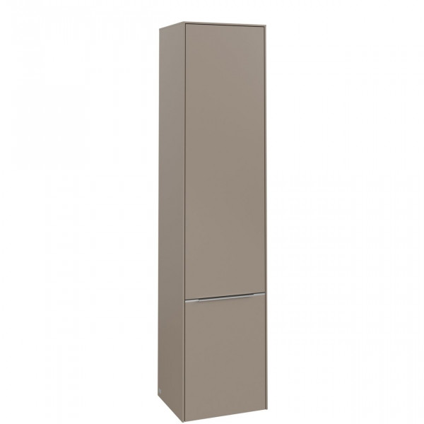 Hoge Badkamerkast Villeroy en Boch Subway 3.0 400x1710x362mm, 2 deuren