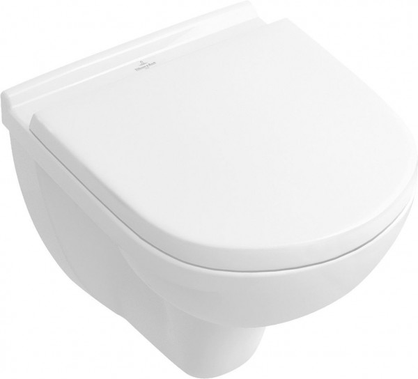 WC Suspendu Villeroy et Boch O.Novo à fond creux Compact Blanc Alpin Plus