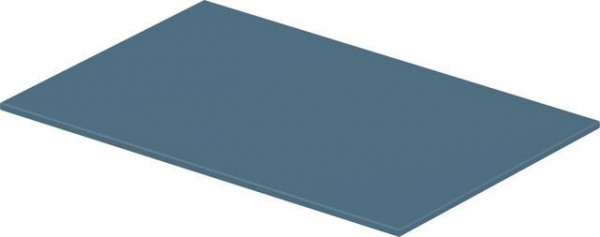 Plank Duravit DuraSquare voor metalen console 470x310mm Stehen Blauw