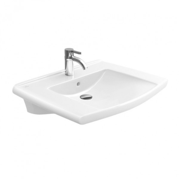 Villeroy en Boch Hangende Wastafel Lifetime Watasfel 5174V7R1