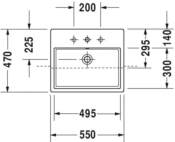 Duravit Halfrecessed wastafelmeubel Vero Air Sanitair Keramiek