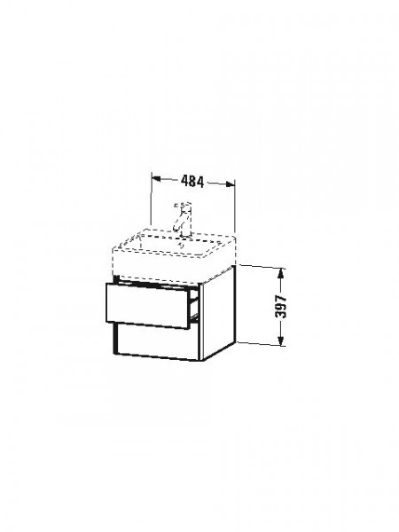 Duravit Wastafelmeubel Hangend Xsquare