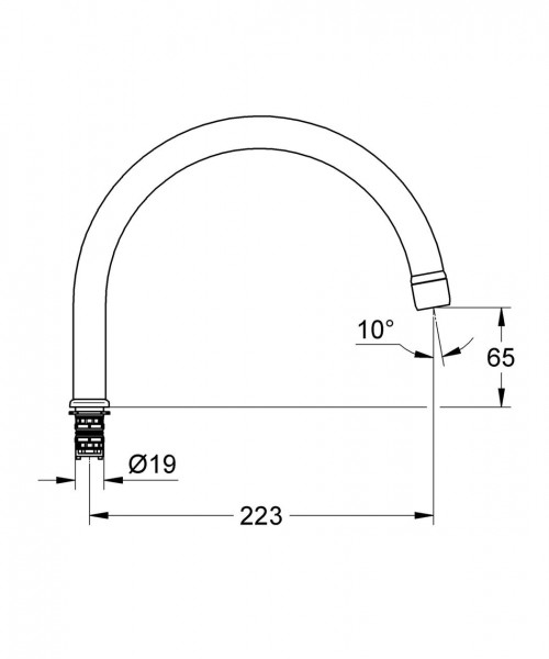 Grohe Kraanuitloop 13148P00