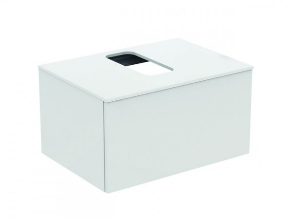 Façade Tiroir pour meuble sous-lavabo 700mm Ideal Standard ADAPTO Blanc Brillant