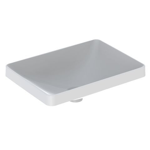 Vasque à Encastrer Geberit VariForm KeraTect Sans Trou 550x178x400mm Blanc 500739002