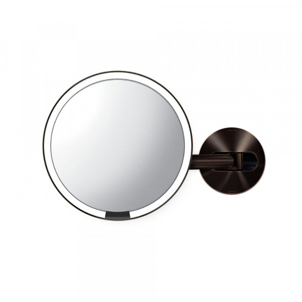 Miroir Grossissant Lumineux Simplehuman x5 rechargeable Bronze ST3020