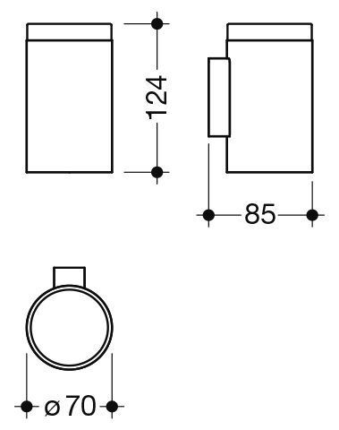 Hewi Tandenborstelhouder System 162